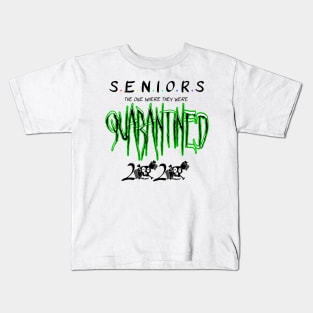 Seniors 2020 The One Where They were Quarantined Kids T-Shirt